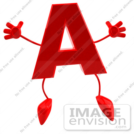43718-royalty-free-rf-illustration-of-a-3d-red-letter-a-character-with-arms-and-legs-by-julos.jpg